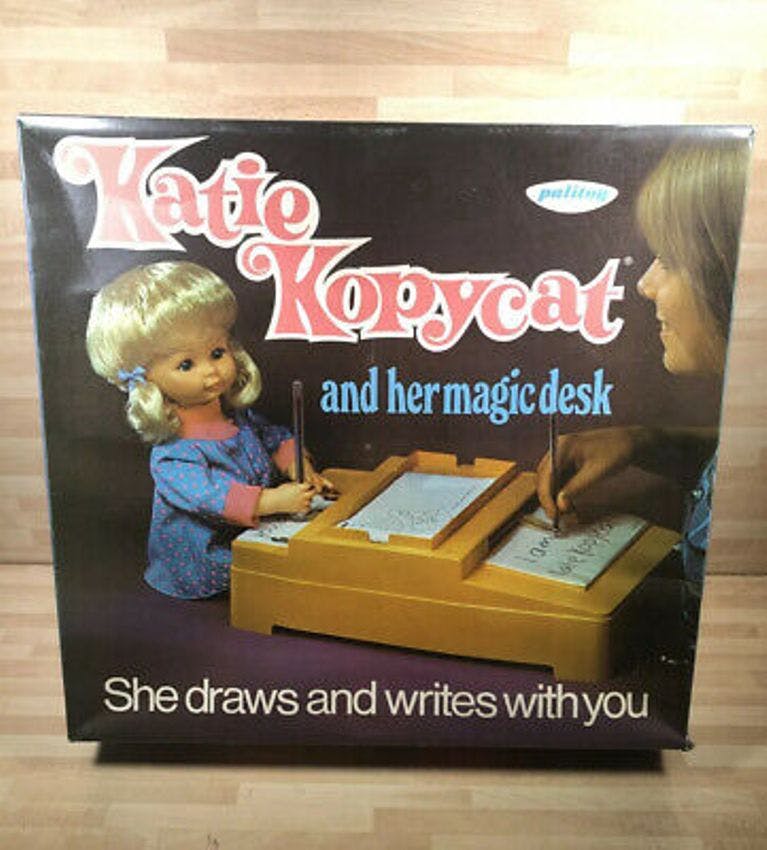 Vintage toys store from the 70s